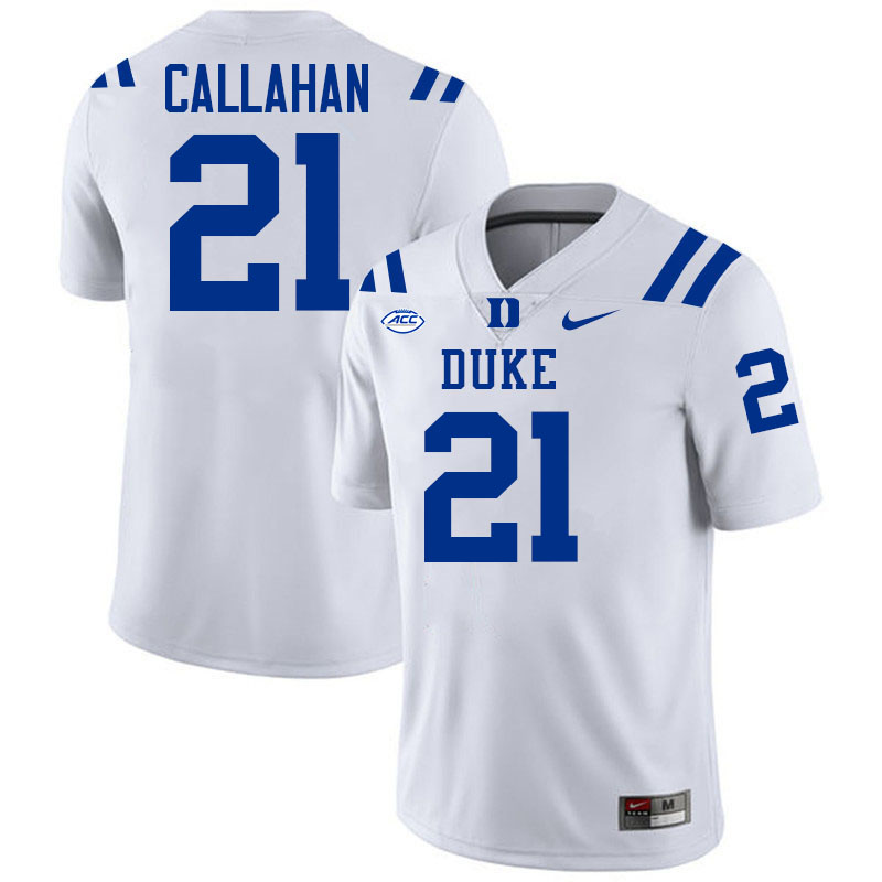 Landan Callahan Duke Jersey,Duke Blue Devils #21 Landan Callahan Jersey Youth College-White